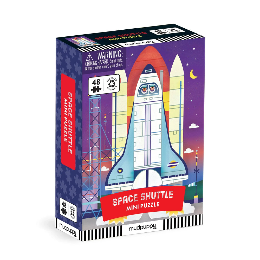 Space Shuttle 48 Piece Mini Jigsaw Puzzle Mudpuppy (ONLINE ORDER ONLY)