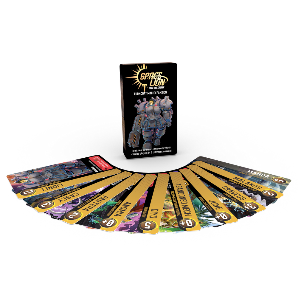 Turncoat Mini Expansion ( Space Lion: Divide and Conquer ) (ONLINE ORDER ONLY)