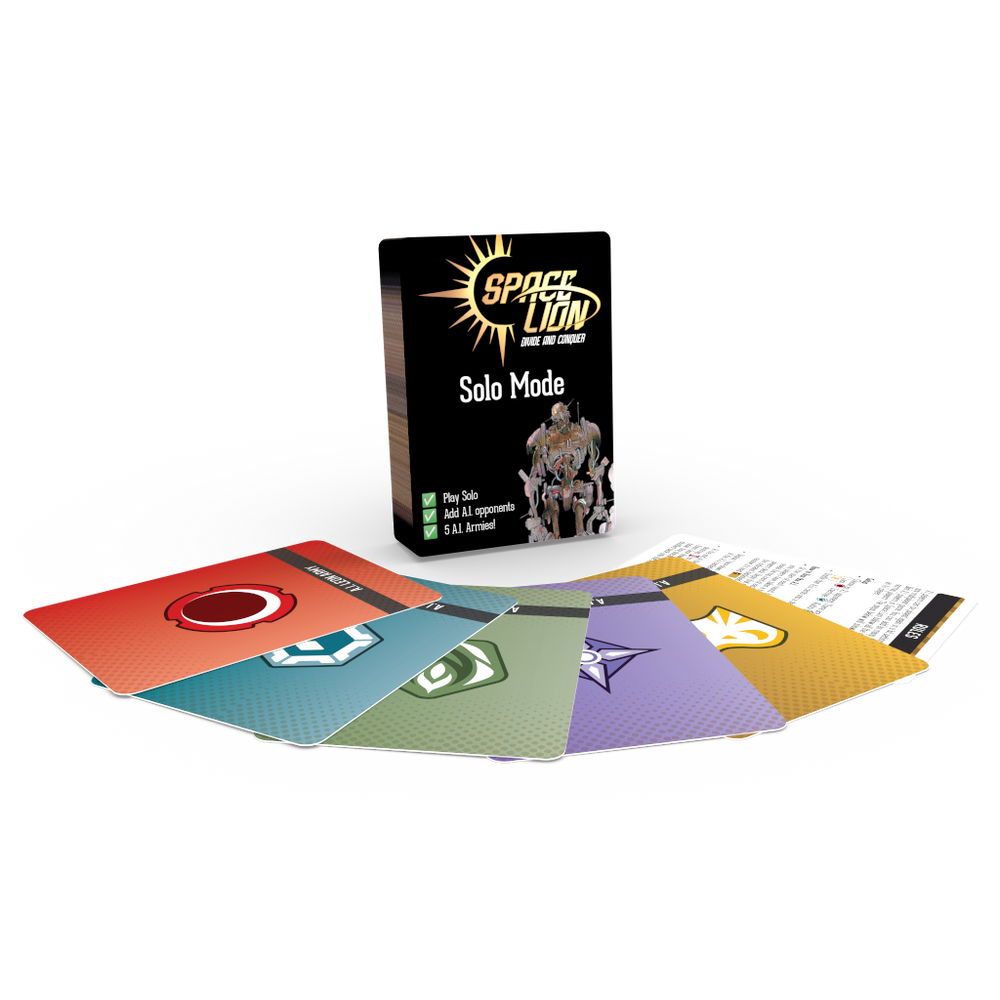 Solo Mode Expansion ( Space Lion: Divide and Conquer ) (ONLINE ORDER ONLY)