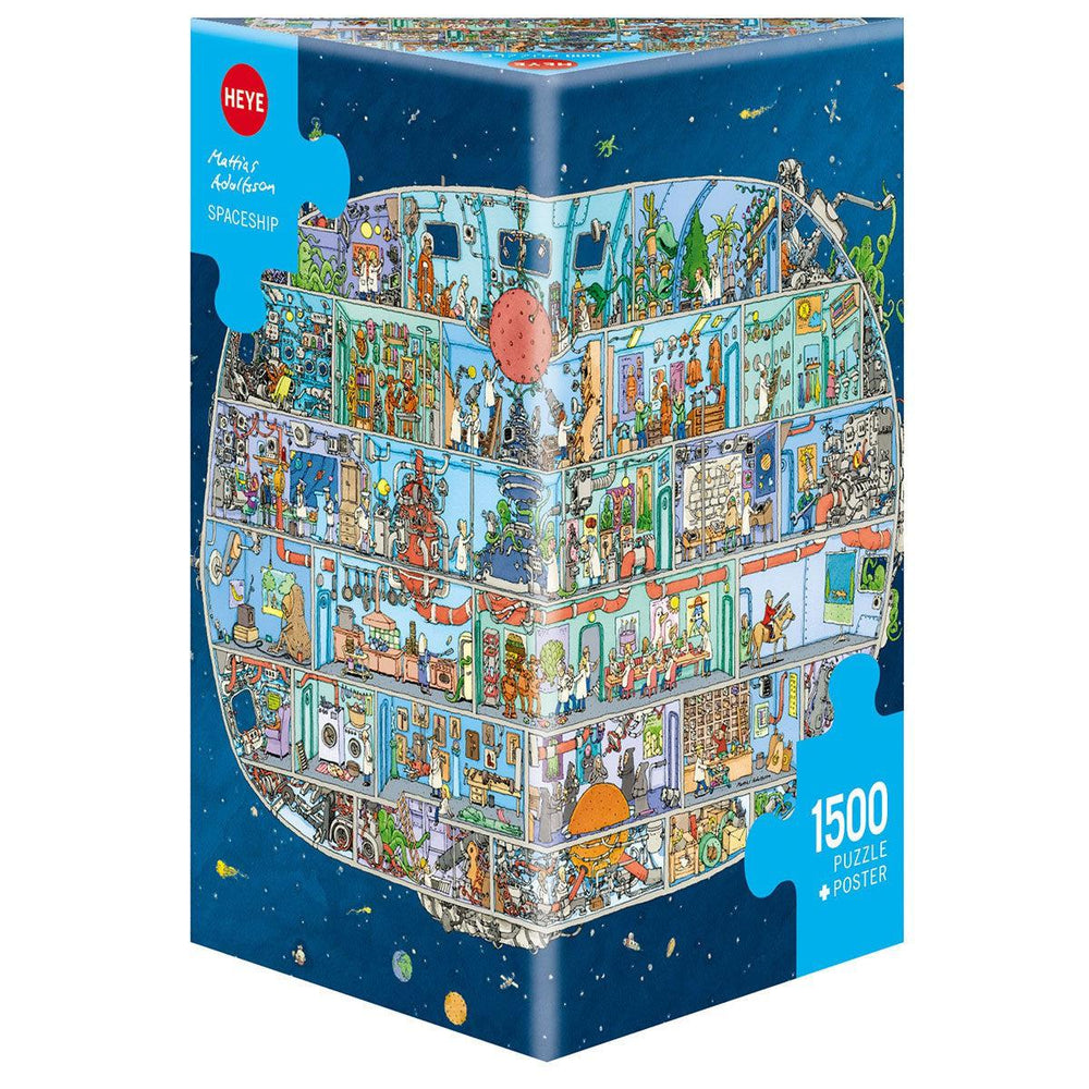 Spaceship 1500 Piece Jigsaw Puzzle Heye (ONLINE ORDER ONLY)