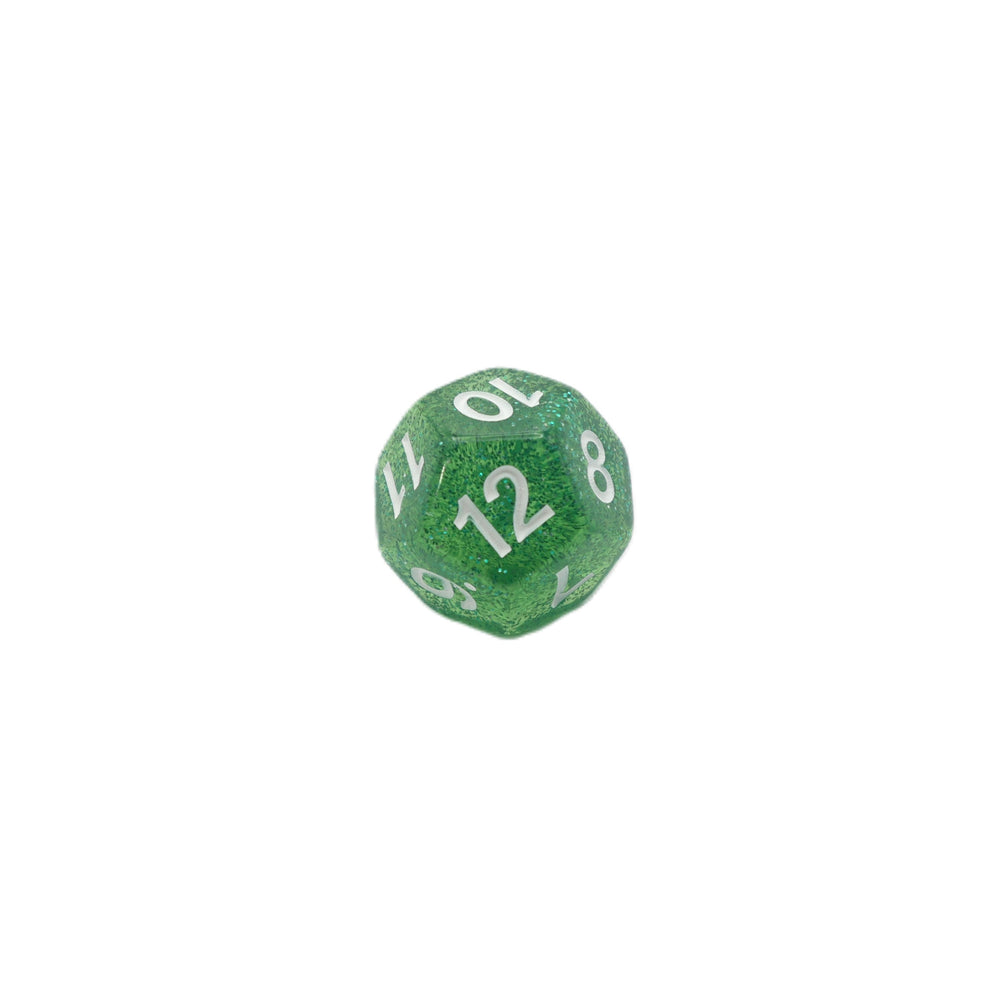 Spearmint Drop - 7 Piece DnD Dice Set | Acrylic RPG Gaming Dice (ONLINE ORDER ONLY)