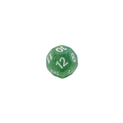 Spearmint Drop - 7 Piece DnD Dice Set | Acrylic RPG Gaming Dice (ONLINE ORDER ONLY)