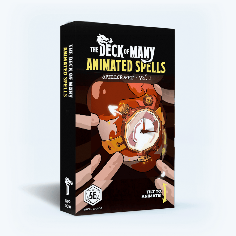 The Deck of Many: Animated Spells - Spellcraft Volume 1 (ONLINE ORDER ONLY)