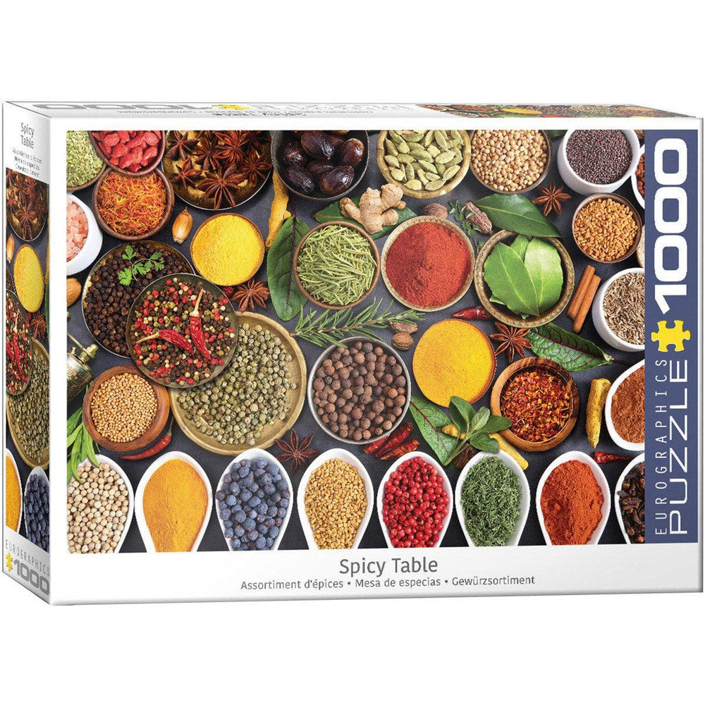 Spicy Table 1000 Piece Jigsaw Puzzle Eurographics (ONLINE ORDER ONLY)