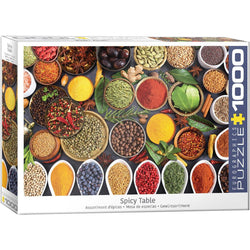 Spicy Table 1000 Piece Jigsaw Puzzle Eurographics (ONLINE ORDER ONLY)
