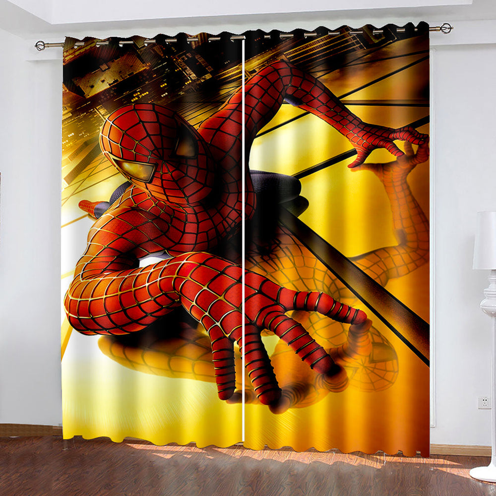 Spider-Man Curtains Blackout Window Drapes (Online Order Only)