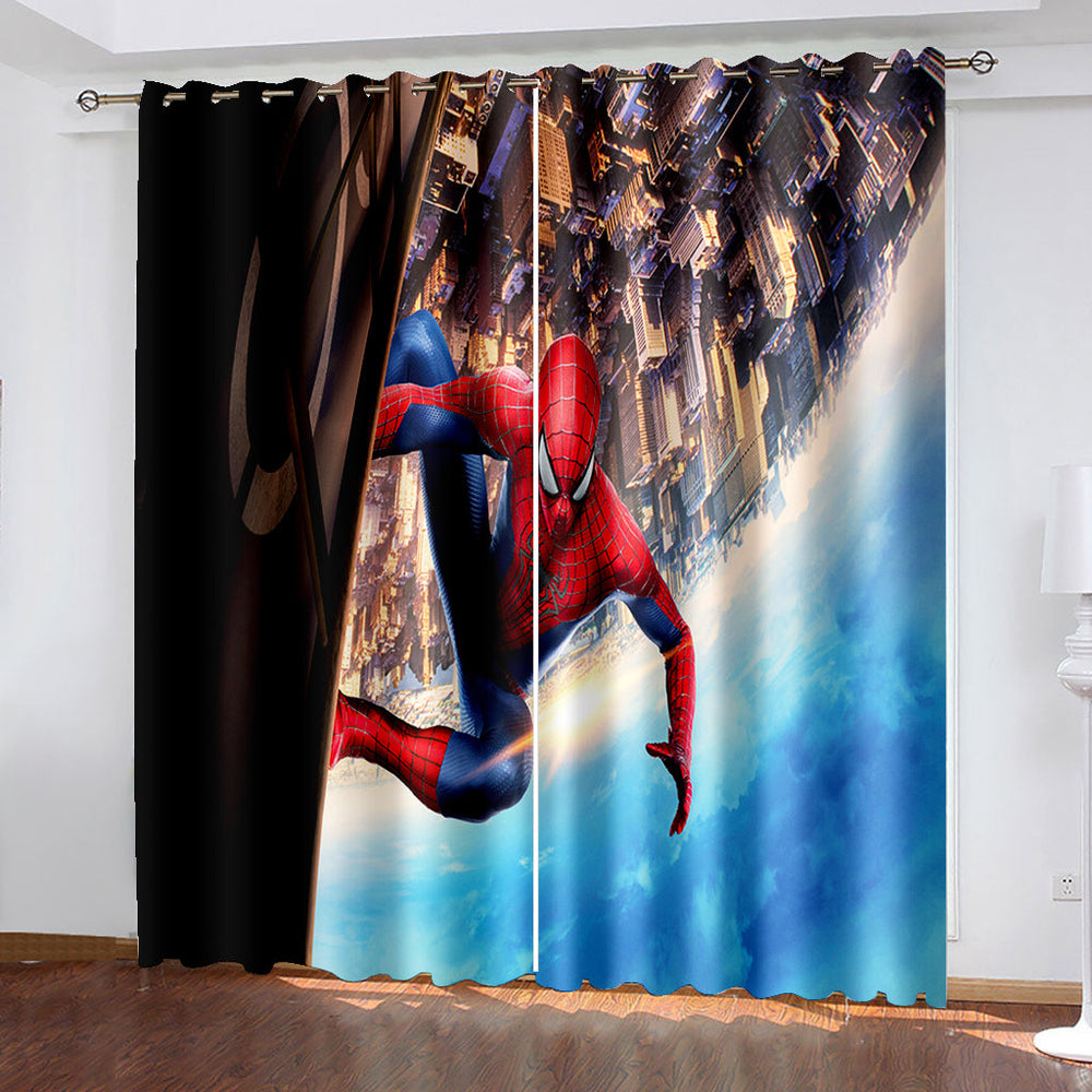 Spider-Man Curtains Blackout Window Drapes (Online Order Only)