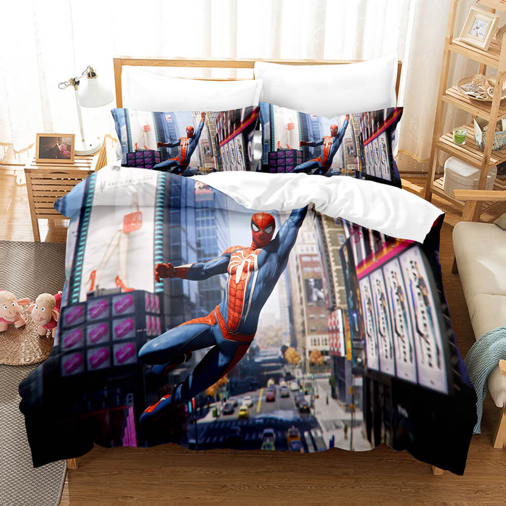Spider-Man Pattern Bedding Set Quilt Cover Without Filler (Online Order Only)
