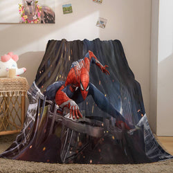 Spider-Man Flannel Fleece Throw Blanket (Online Order Only)