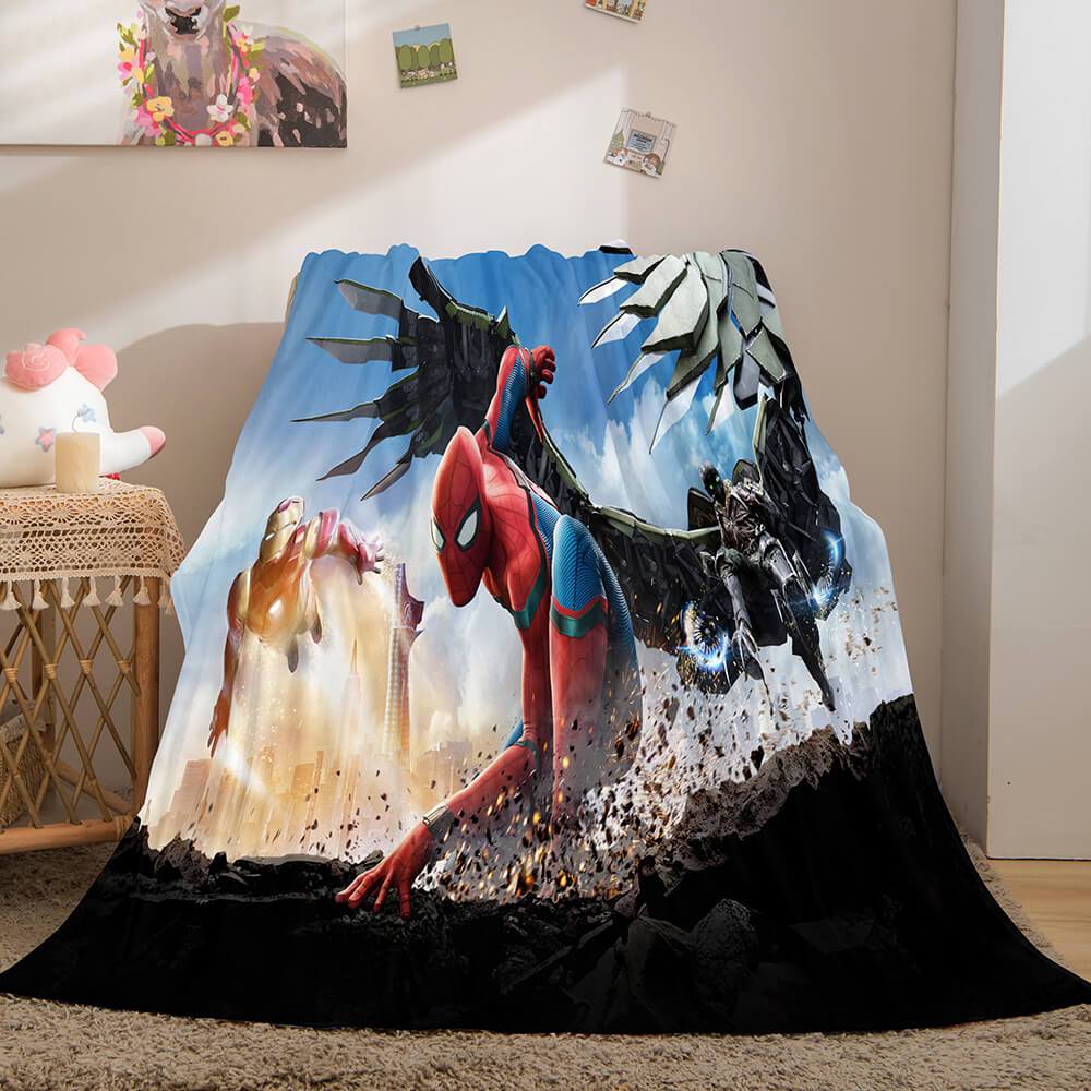 Spider-Man Flannel Fleece Throw Blanket (Online Order Only)