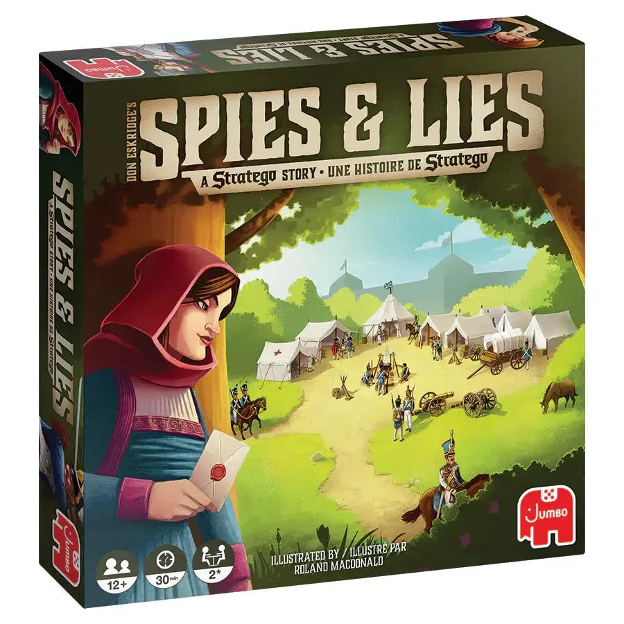 Spies & Lies A Stratego Story Game Outset (ONLINE ORDER ONLY)