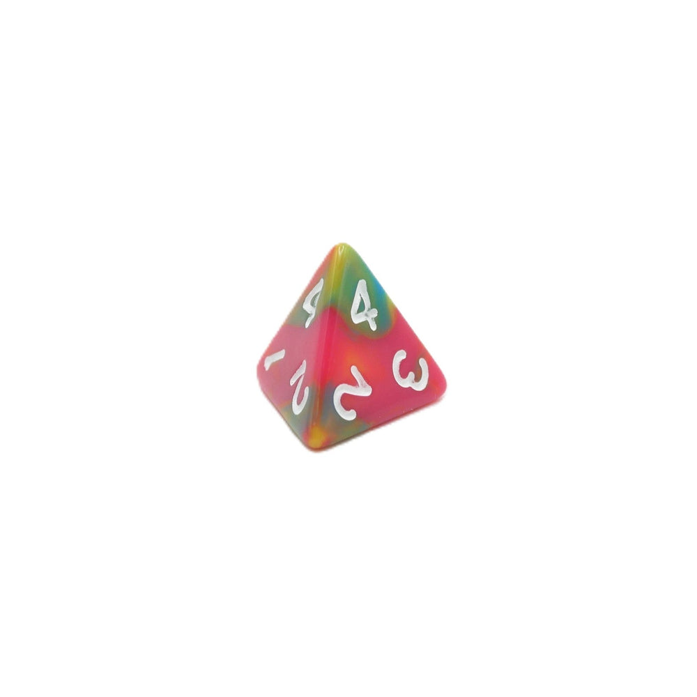 Spiral Lollipop - 7 Piece DnD Dice Set | Acrylic RPG Gaming Dice (ONLINE ORDER ONLY)