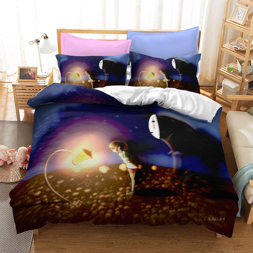 Spirited Away Bedding Sets Pattern Quilt Cover Without Filler (Online Order Only)