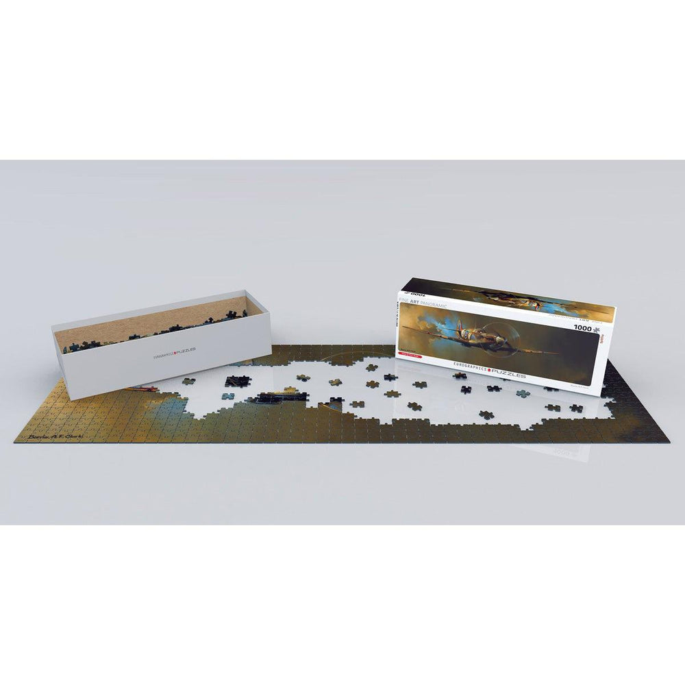 Spitfire 1000 Piece Panoramic Jigsaw Puzzle Eurographics (ONLINE ORDER ONLY)