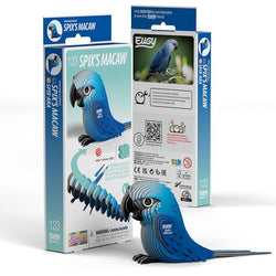 Spix's Macaw 3D Cardboard Model Kit Eugy (ONLINE ORDER ONLY)