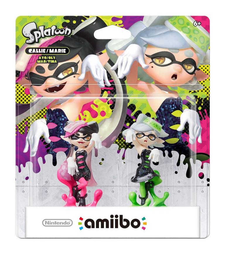 Splatoon Callie and Marie Amiibo Double Pack: Splatoon Series (Nintendo Switch) (ONLINE ORDER ONLY)