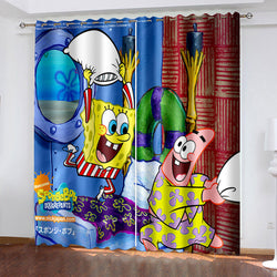 SpongeBob SquarePants Curtains Blackout Window Drapes (Online Order Only)