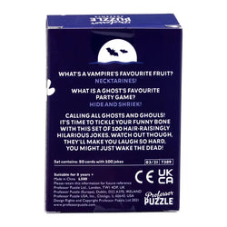 Spooky Jokes - Frightfully Funny - Professor Puzzle