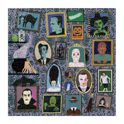 Spooky Portraits 500 Piece Jigsaw Puzzle Galison (ONLINE ORDER ONLY)