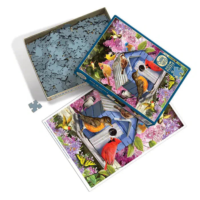 Spring Birdhouse 500 Piece Jigsaw Puzzle Cobble Hill (ONLINE ORDER ONLY)