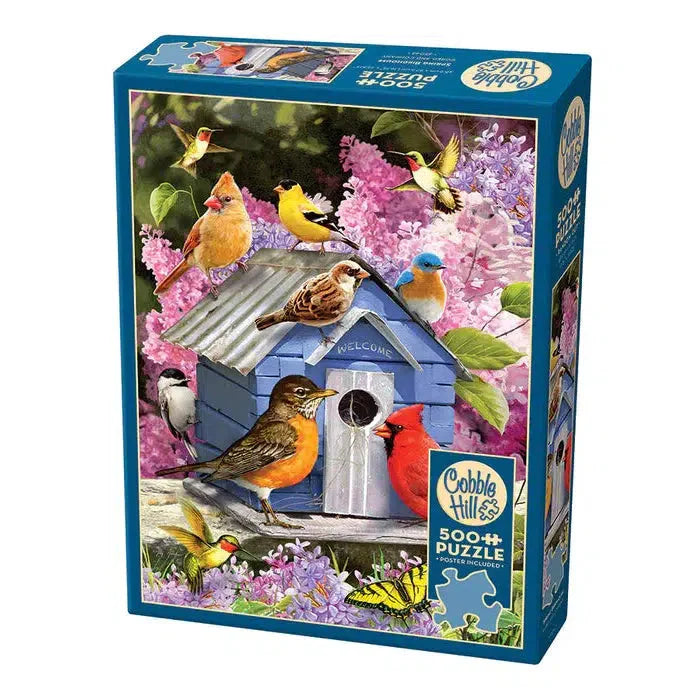 Spring Birdhouse 500 Piece Jigsaw Puzzle Cobble Hill (ONLINE ORDER ONLY)