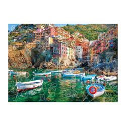 Spring Break at Cinque Terre 1000 Piece Jigsaw Puzzle Fred (ONLINE ORDER ONLY)