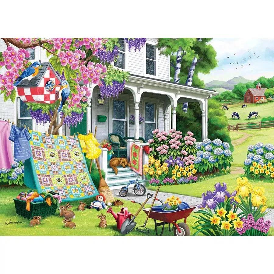 Spring Cleaning 500 Piece Jigsaw Puzzle Cobble Hill (ONLINE ORDER ONLY)