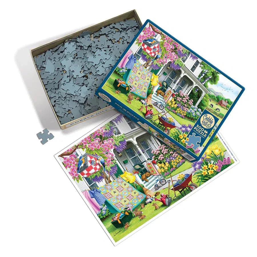 Spring Cleaning 500 Piece Jigsaw Puzzle Cobble Hill (ONLINE ORDER ONLY)