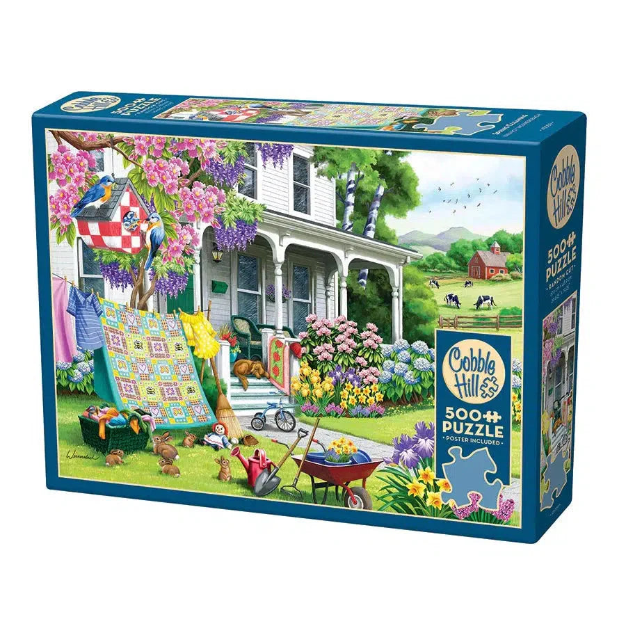 Spring Cleaning 500 Piece Jigsaw Puzzle Cobble Hill (ONLINE ORDER ONLY)