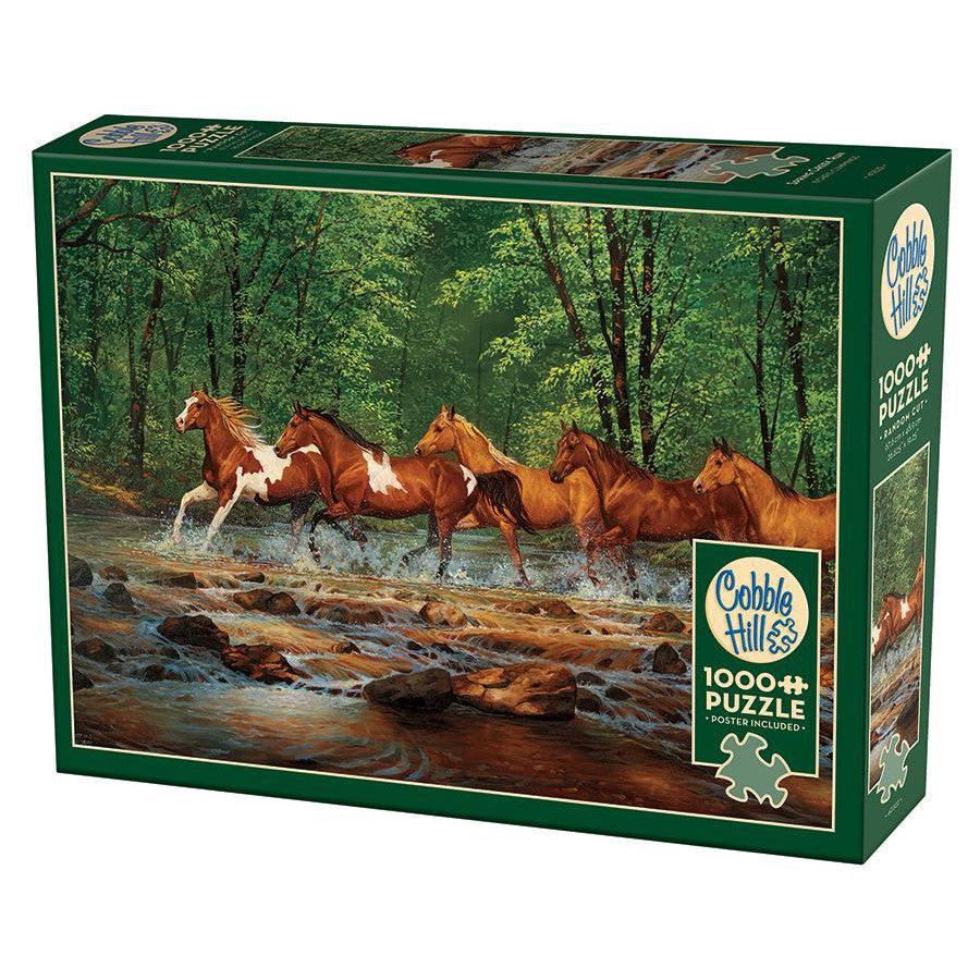 Spring Creek Run 1000 Piece Jigsaw Puzzle Cobble Hill (ONLINE ORDER ONLY)