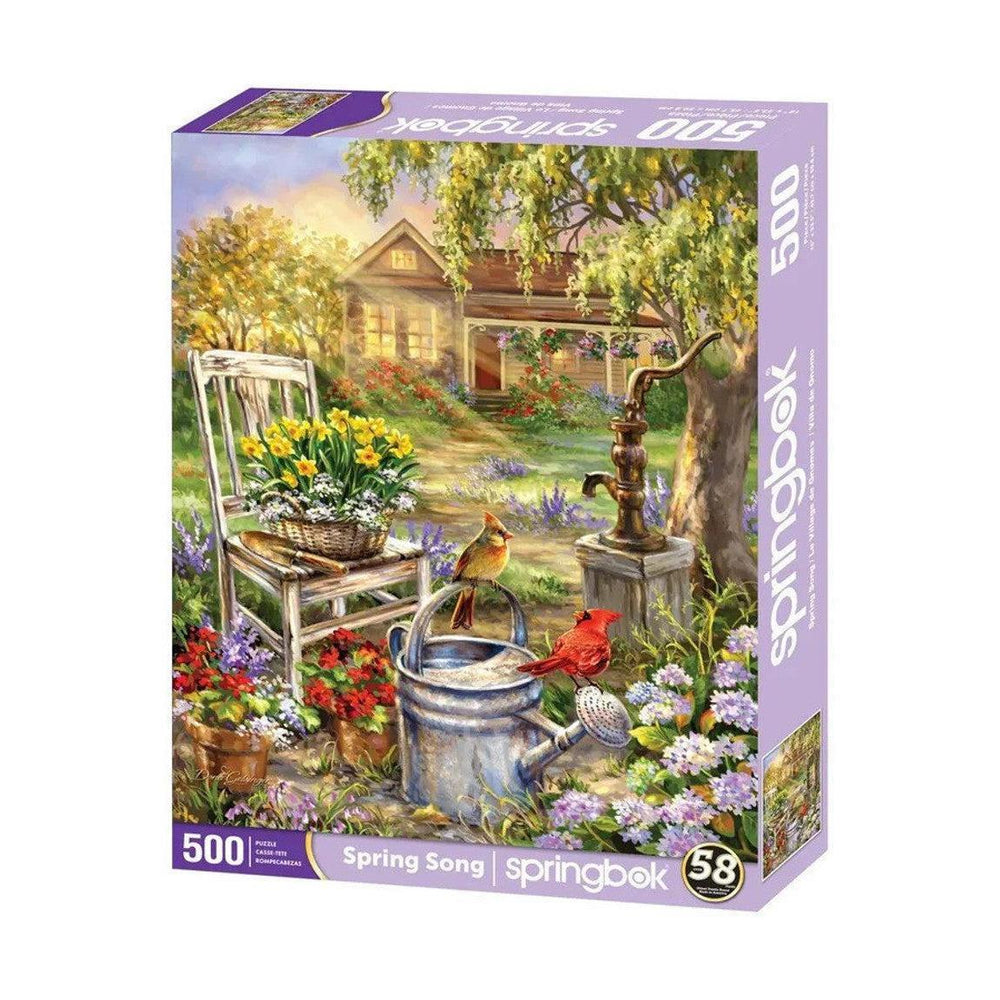 Spring Song 500 Piece Jigsaw Puzzle Springbok (ONLINE ORDER ONLY)