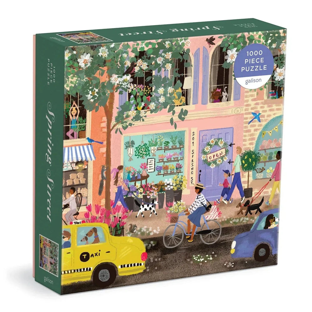 Spring Street 1000 Piece Jigsaw Puzzle Galison (ONLINE ORDER ONLY)