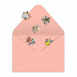 Spring Street Greeting Card 60 Piece Jigsaw Puzzle Galison (ONLINE ORDER ONLY)