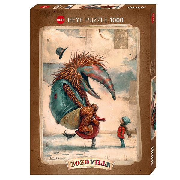 Spring Time Zozoville 1000 Piece Jigsaw Puzzle Heye (ONLINE ORDER ONLY)