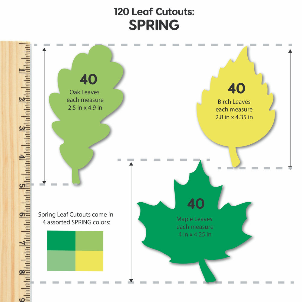 Spring Leaf Cutouts (ONLINE ORDER ONLY)