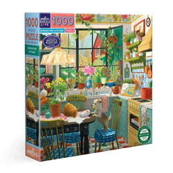 Springtime Kitchen 1000 Piece Jigsaw Puzzle eeBoo (ONLINE ORDER ONLY)