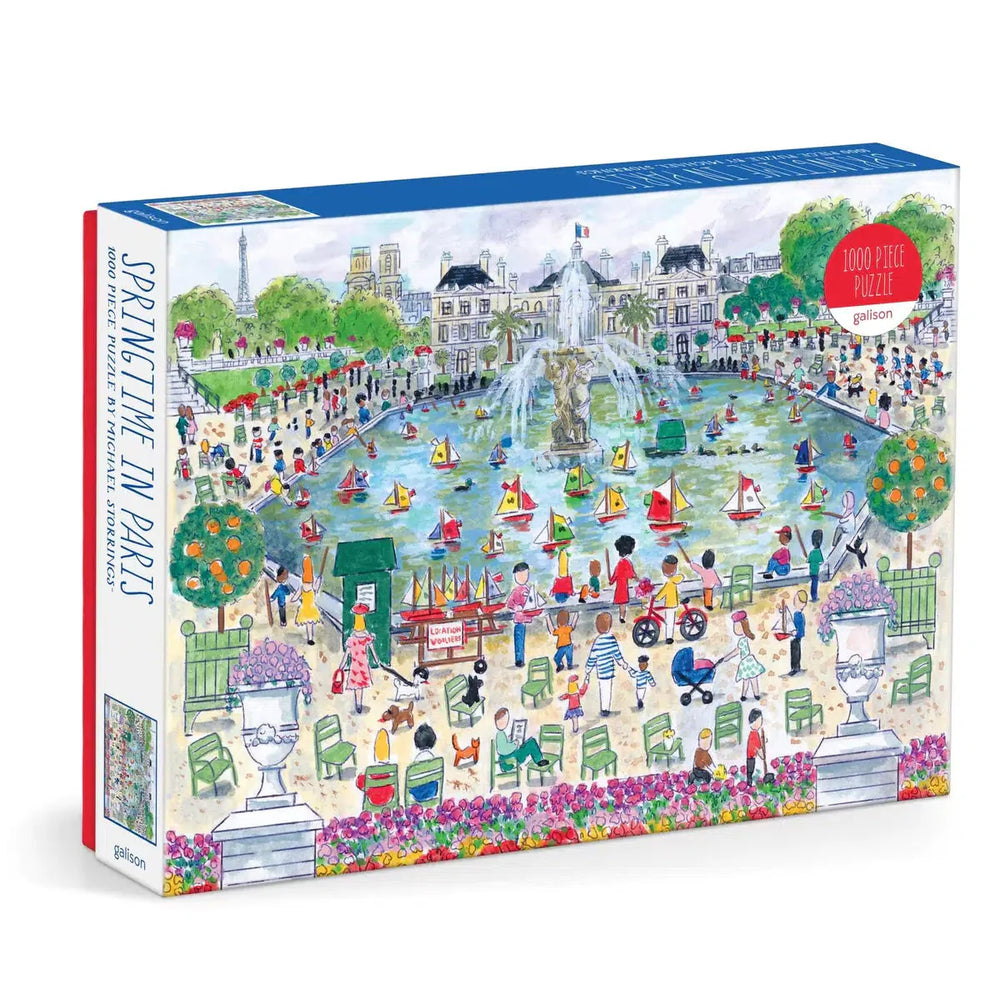 Springtime in Paris 1000 Piece Jigsaw Puzzle Galison (ONLINE ORDER ONLY)