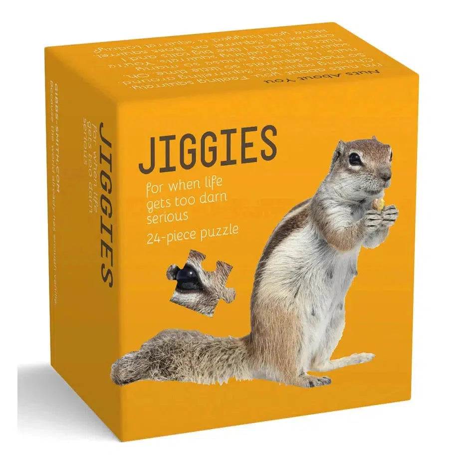 Squirrel 24 Piece Mini Jigsaw Puzzle Gibbs Smith (ONLINE ORDER ONLY)