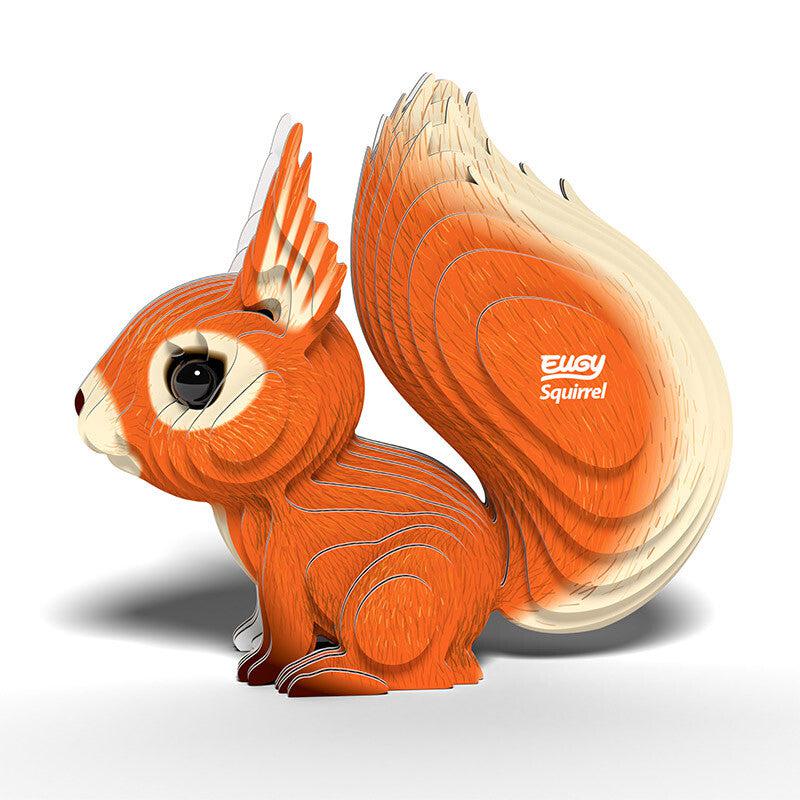 Squirrel 3D Cardboard Model Kit Eugy (ONLINE ORDER ONLY)