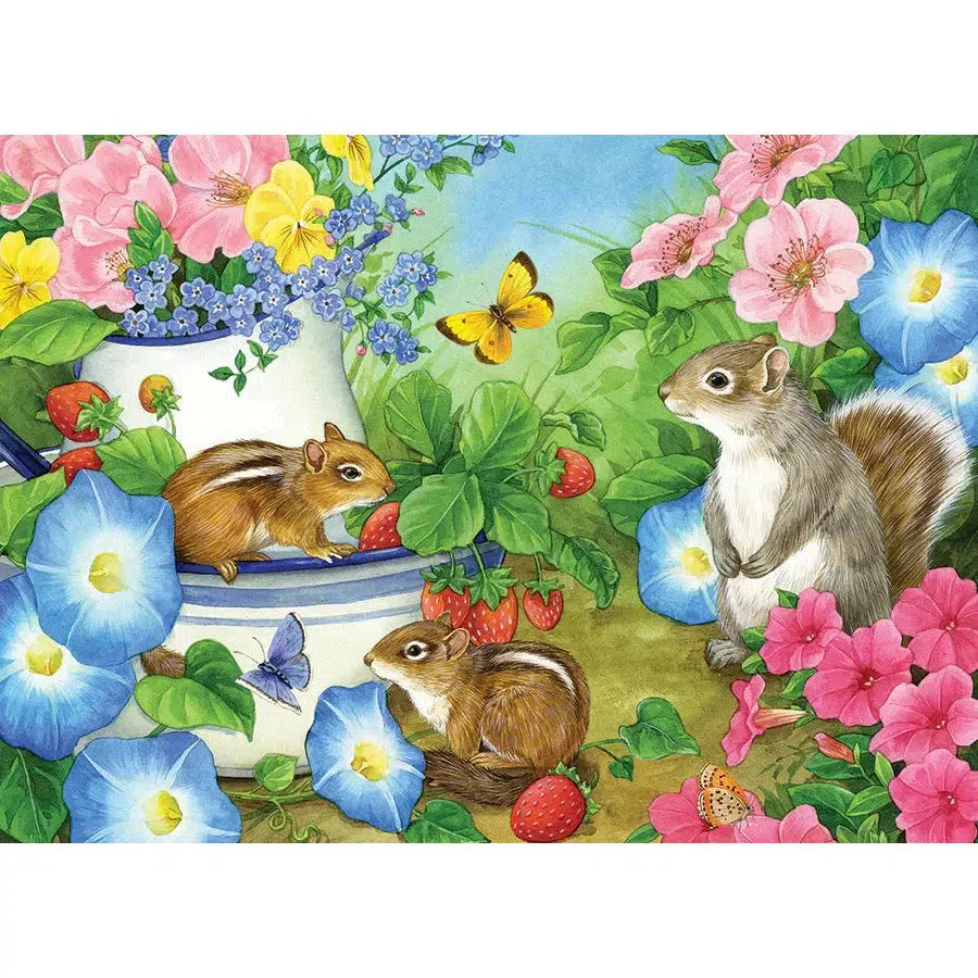 Squirrel Talk 35 Piece Tray Jigsaw Puzzle Cobble Hill (ONLINE ORDER ONLY)