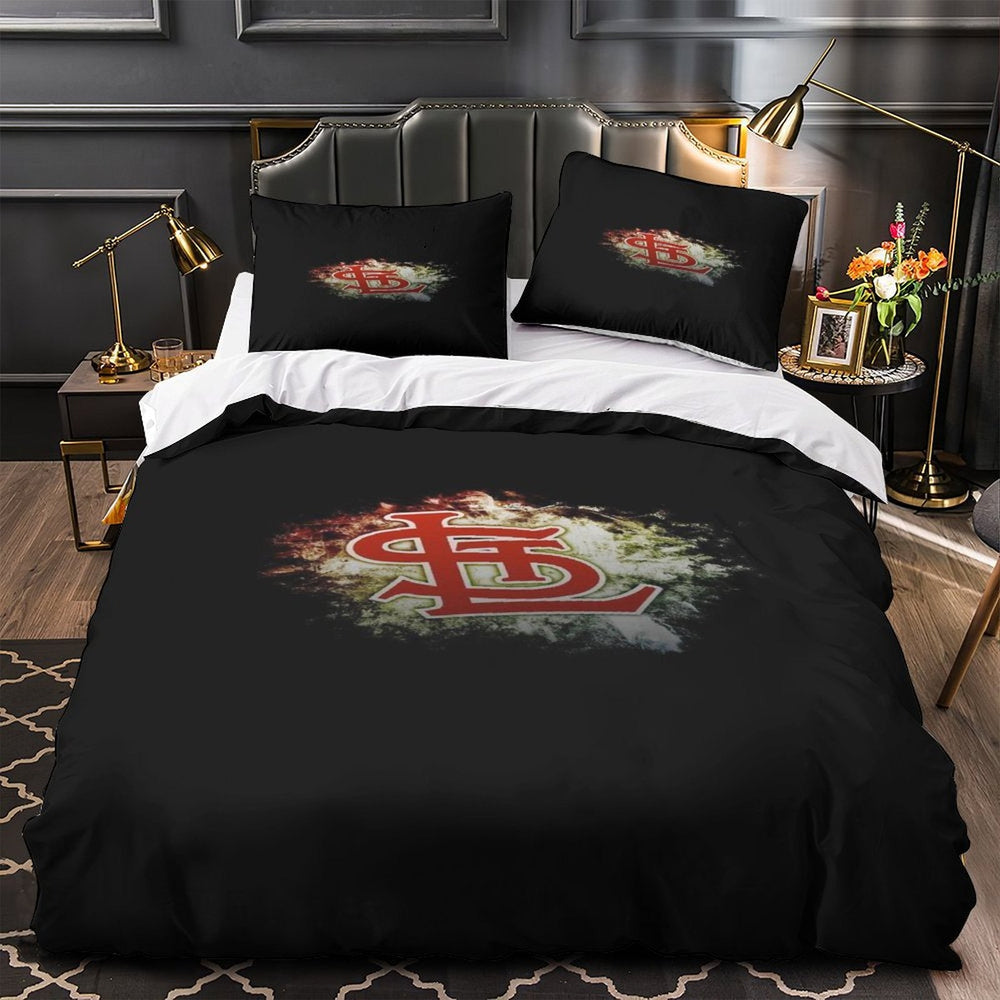 St. Louis Cardinals Bedding Set Quilt Cover Without Filler