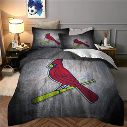 St. Louis Cardinals Bedding Set Quilt Cover Without Filler