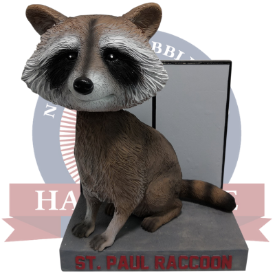 St. Paul Raccoon Bobblehead (ONLINE ORDER ONLY)