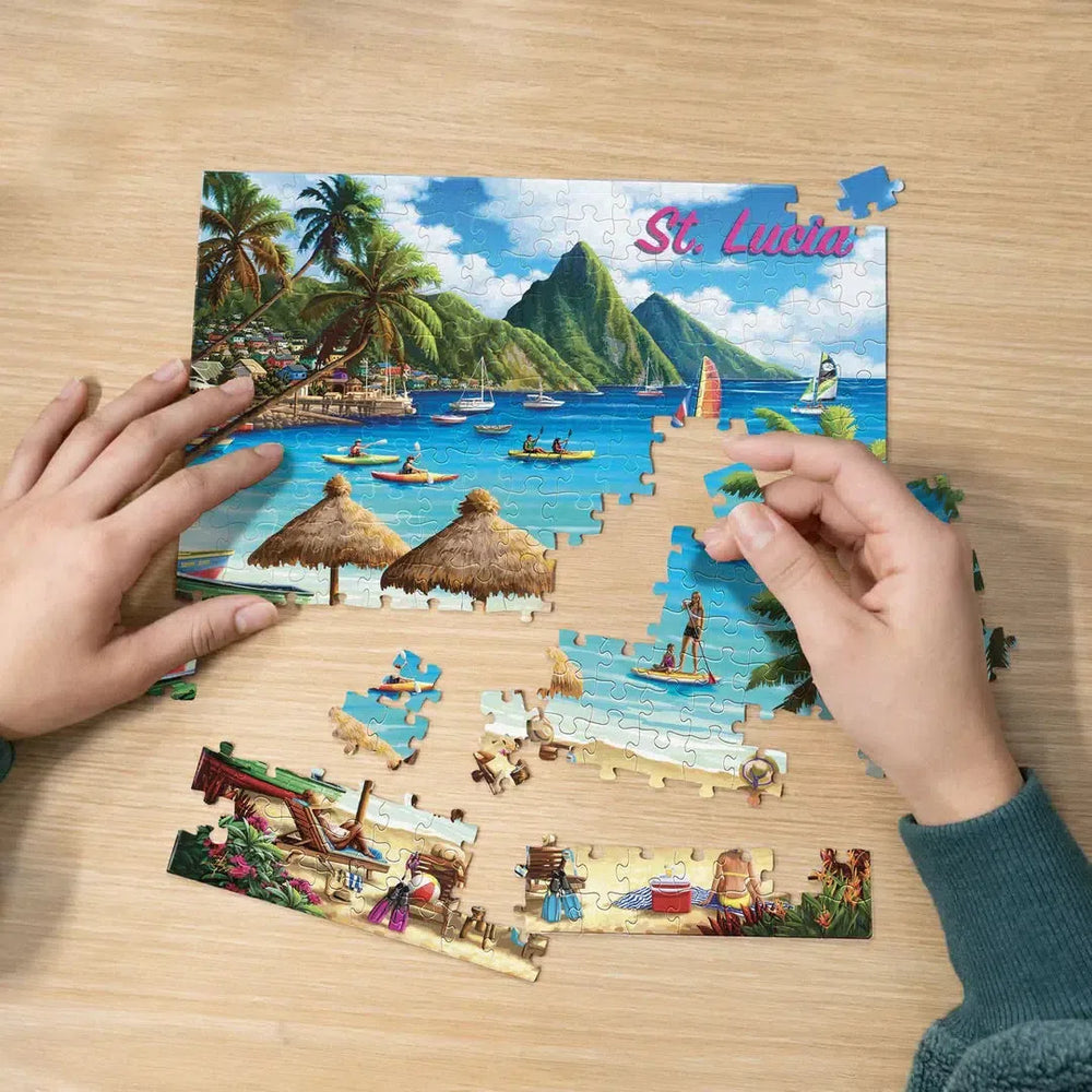 St. Lucia 210 Piece Jigsaw Puzzle Boardwalk (ONLINE ORDER ONLY)