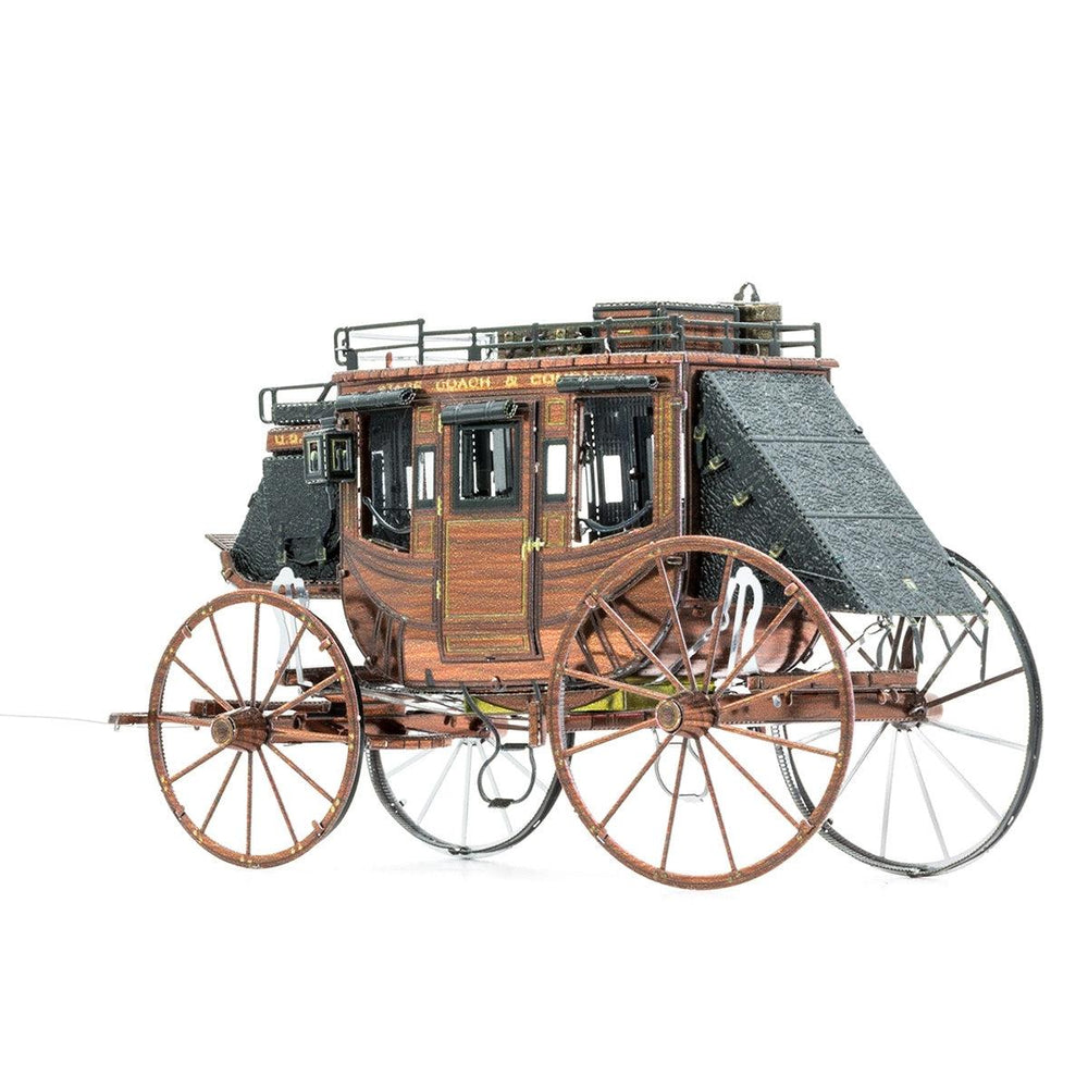 Stagecoach Wild West 3D Steel Model Kit Metal Earth (ONLINE ORDER ONLY)