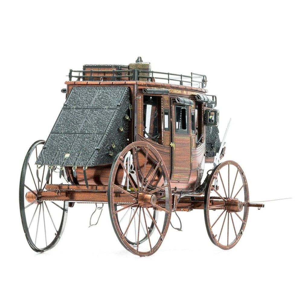 Stagecoach Wild West 3D Steel Model Kit Metal Earth (ONLINE ORDER ONLY)