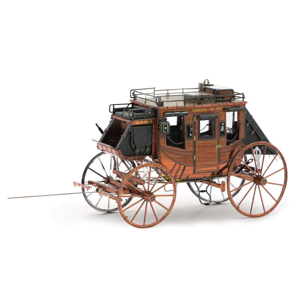 Stagecoach Wild West 3D Steel Model Kit Metal Earth (ONLINE ORDER ONLY)