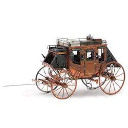 Stagecoach Wild West 3D Steel Model Kit Metal Earth (ONLINE ORDER ONLY)