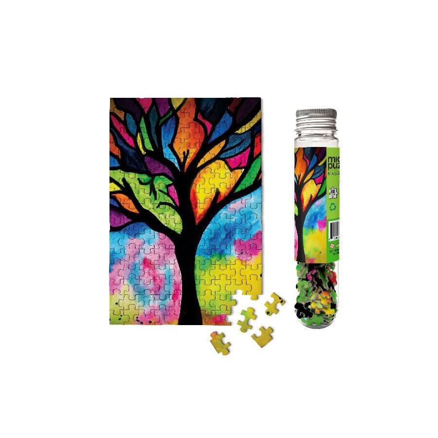 Stained Glass Tree 150 Piece Mini Jigsaw Puzzle Micro Puzzles (ONLINE ORDER ONLY)