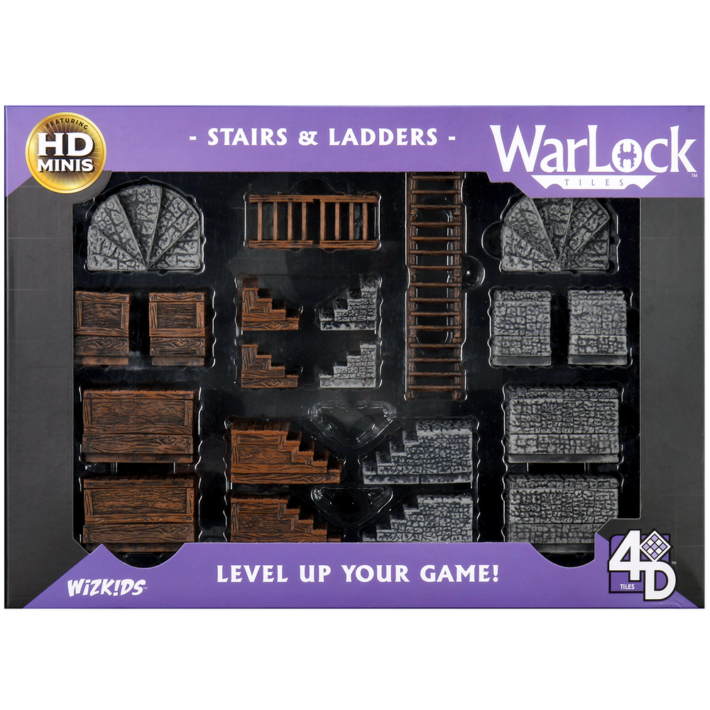 WarLock Tiles: Stairs & Ladders (ONLINE ORDER ONLY)